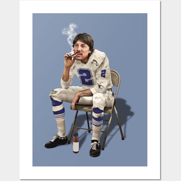 Uncle Rico Halftime Smoke Wall Art by darklordpug